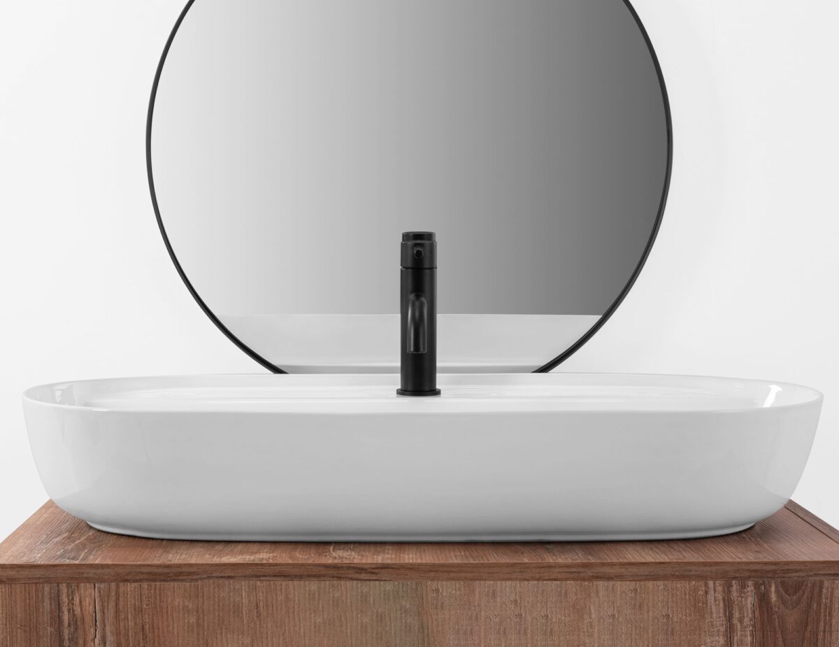 Lavoar pentru blat REA Aura 81 - imagine 2