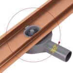 Rigola dus REA Neox pro Brushed l. Copper 100 - imagine 10