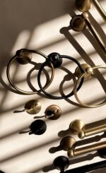 Cuier de baie Antique Bronze 332867B RETRO - imagine 6