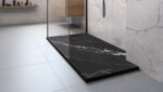 Cada de duș Magnum CARRARA BLACK 80x100 - imagine 2
