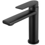Baterie pentru lavoar Rea Verso BLACK negru low - imagine 3