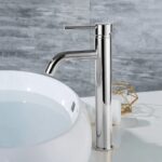 Baterie pentru lavoar Rea Lungo Crom - imagine 3