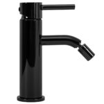 Baterie pentru bideu Rea Lungo Black metallic