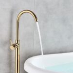 Robinet pentru lavoar Rea Lungo Ortis Gold