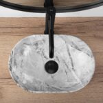 Lavoar pe blat Rea AMELIA MINI STONE MATT - imagine 3