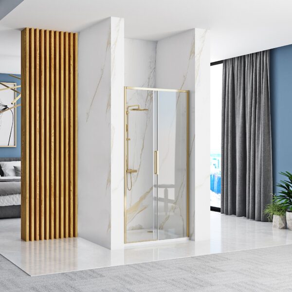 Paravan de dus REA Rapid Slide 100 Gold
