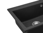 Chiuveta bucatarie Granit  West XL black dots - imagine 2