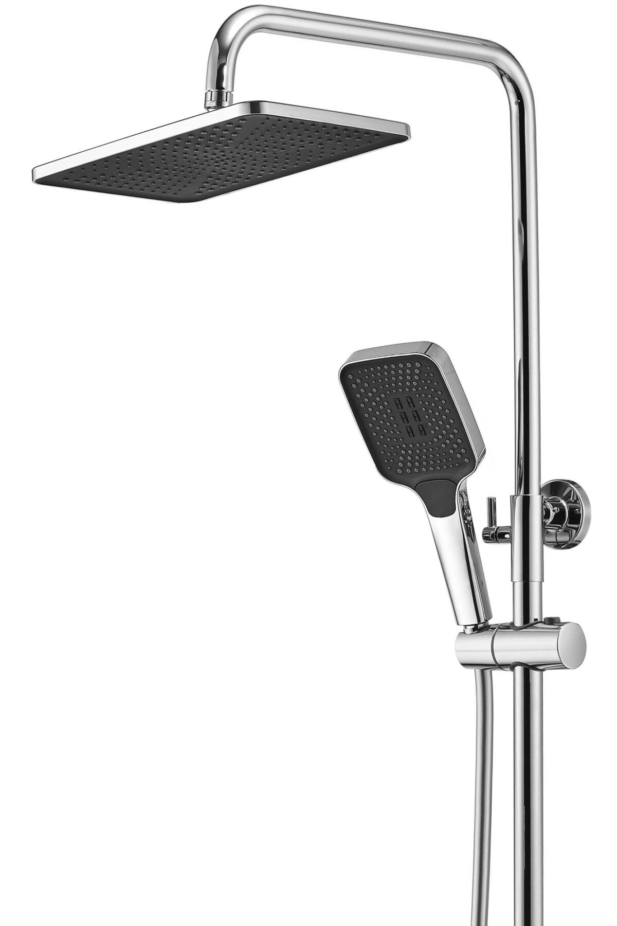 Coloana de dus cu termostat REA ROB Chrome - imagine 7