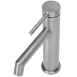 Baterie pentru baie Rea Foss Nickel Brush Low - imagine 4