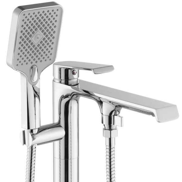 Baterie de podea Rea HASS CHROME