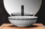 Lavoar pe blat Rea Arte dark grey - imagine 4