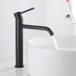 Baterie pentru baie Rea Lungo Black High - imagine 5