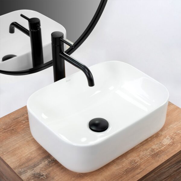 Lavoar pe blat Rea Demi Mini White