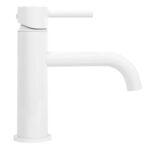 Baterie pentru lavoar Rea Lungo White Low - imagine 3