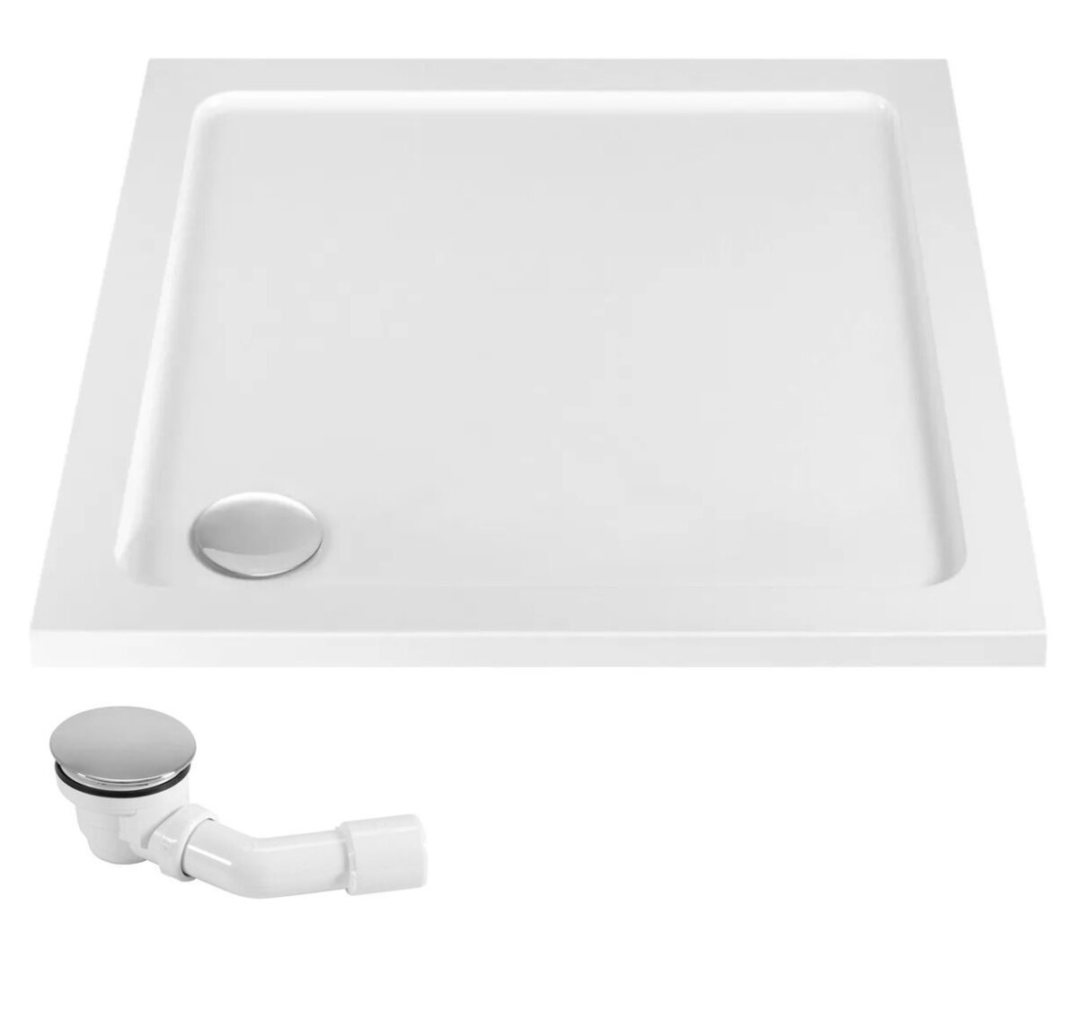 Cabină de duș Rea City 90x90 cm Nickel Brush - imagine 7