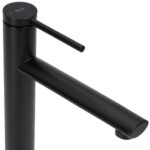 Baterie pentru baie Rea Oval Black High - imagine 3