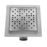 Rigola dus REA DOTS 150x150 Nickel Brush - imagine 3