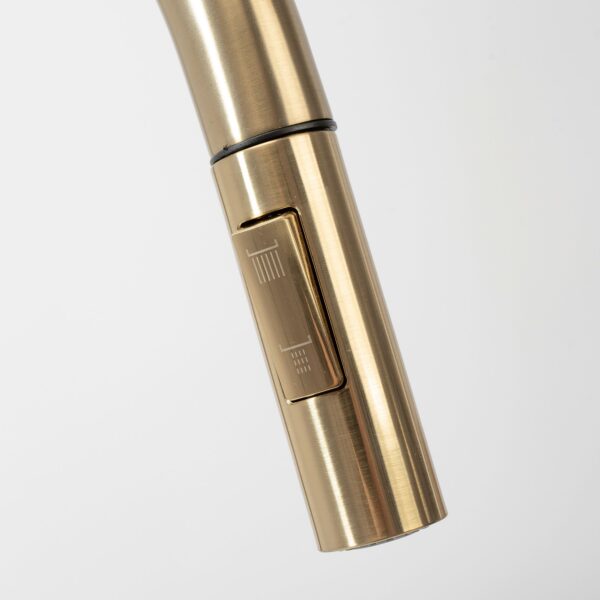 Cap cu aerator pentru baterie de bucătărie REA Fresh Brush Gold