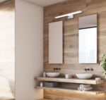 APLICA de baie LED pentru oglinda 8W 40CM APP368-1W Crom - imagine 2