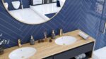 Lavoar incastrat Rea Nel White - imagine 2