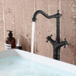 Baterie pentru baie / de bucătărie Rea Rustico Old Black - imagine 5