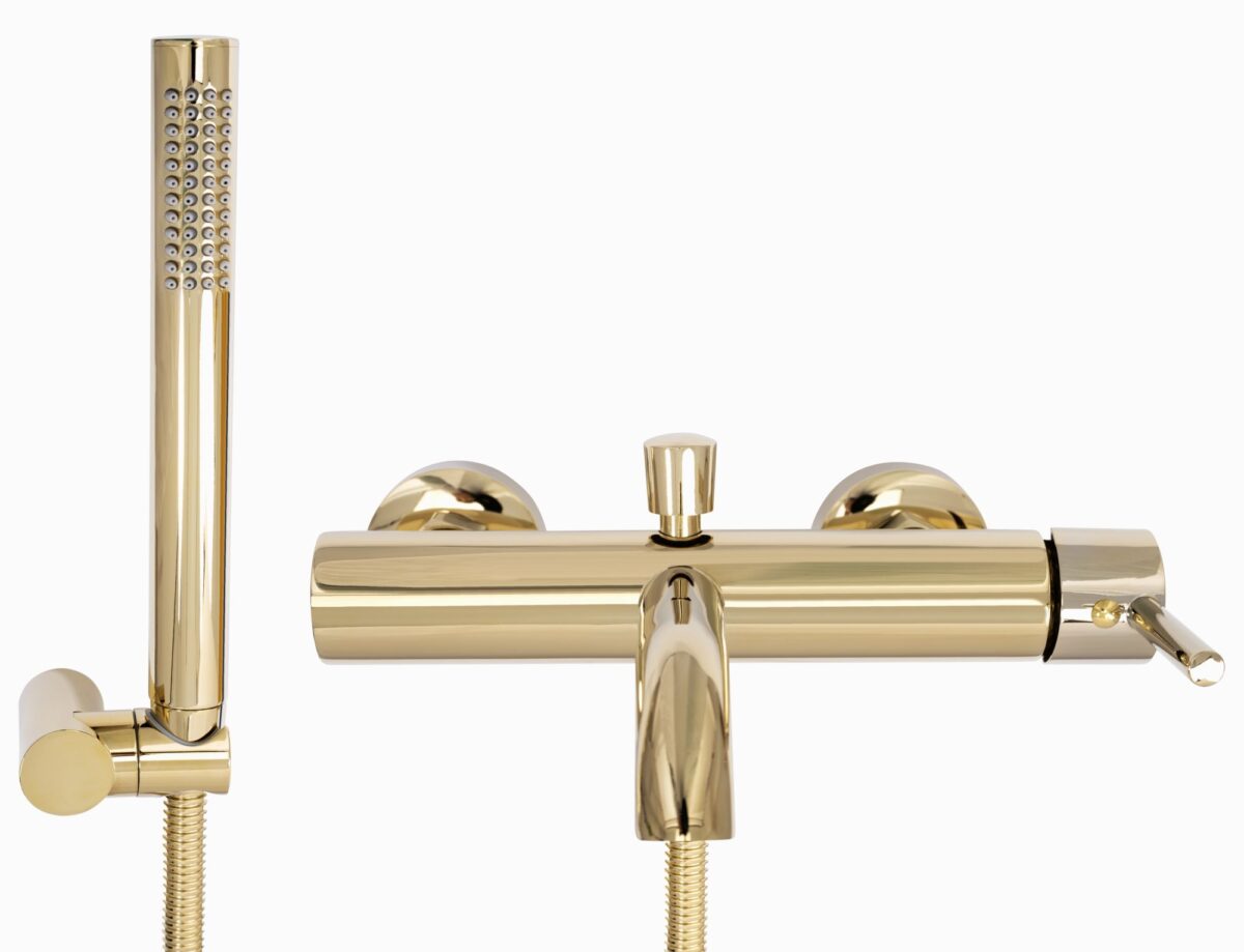 Baterie pentru cada Rea Lungo  Auriu Gold - imagine 1
