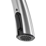 Baterie de bucătărie REA Ross BRUSH NICKEL INOX - imagine 6