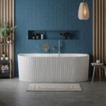 Cada din acril freestanding VENETA 170cm - imagine 2