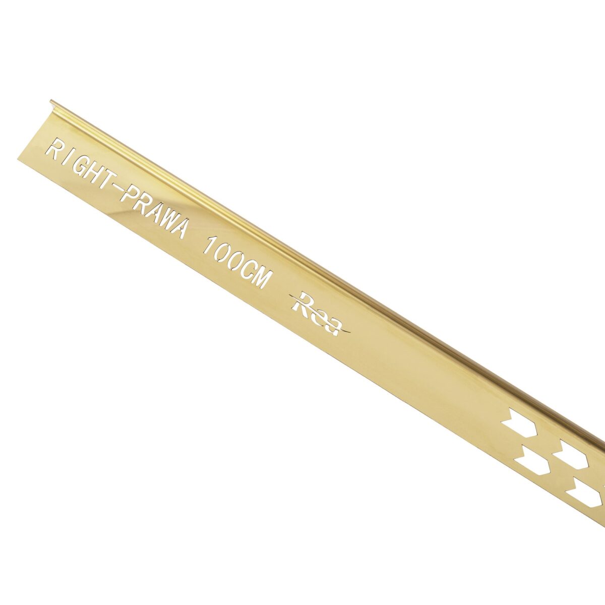 Profil de panta cadita de dus 100cm Gold - imagine 3