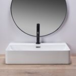 Lavoar pentru blat Rea Gina 60 Alb - imagine 3
