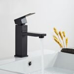 Baterie pentru baie calani low SIENA black