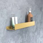 Raft pentru baie SF04 60cm gold brush - imagine 2