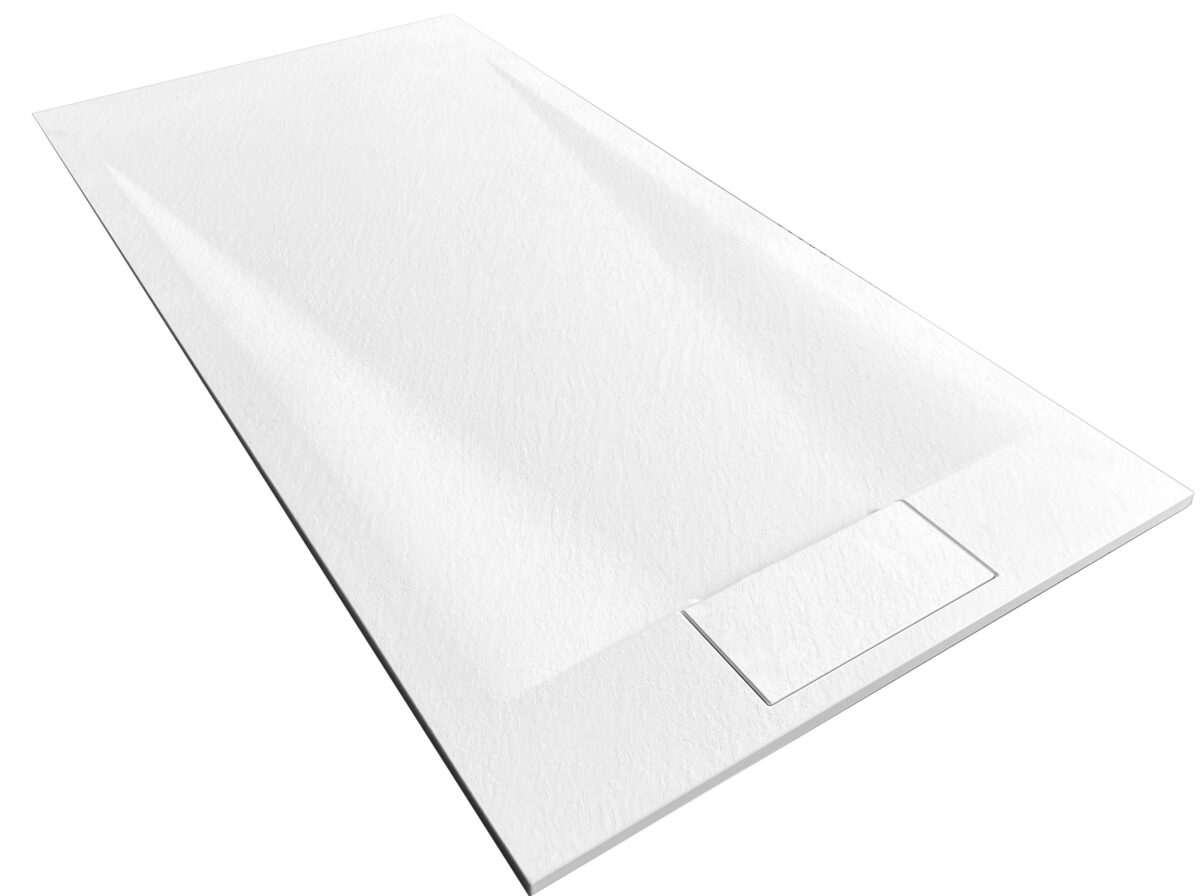 Cadita de dus Bazalt White 80x120 - imagine 5