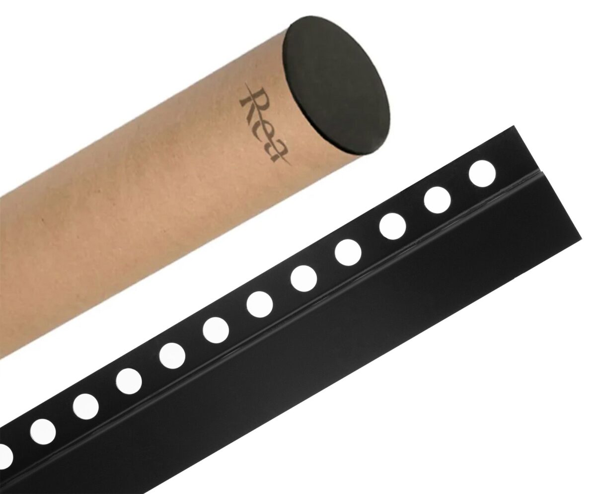 Bandă frontală pentru cădiță de duș 130cm Black - imagine 4