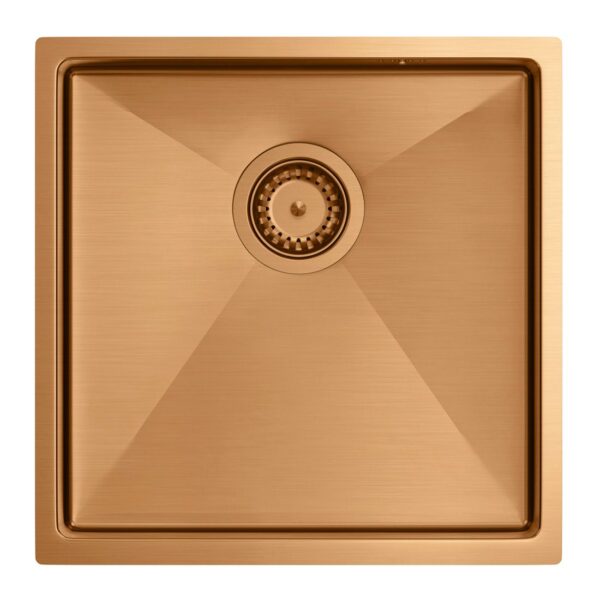 Chiuvetă inox ANTHONY 50 COPPER