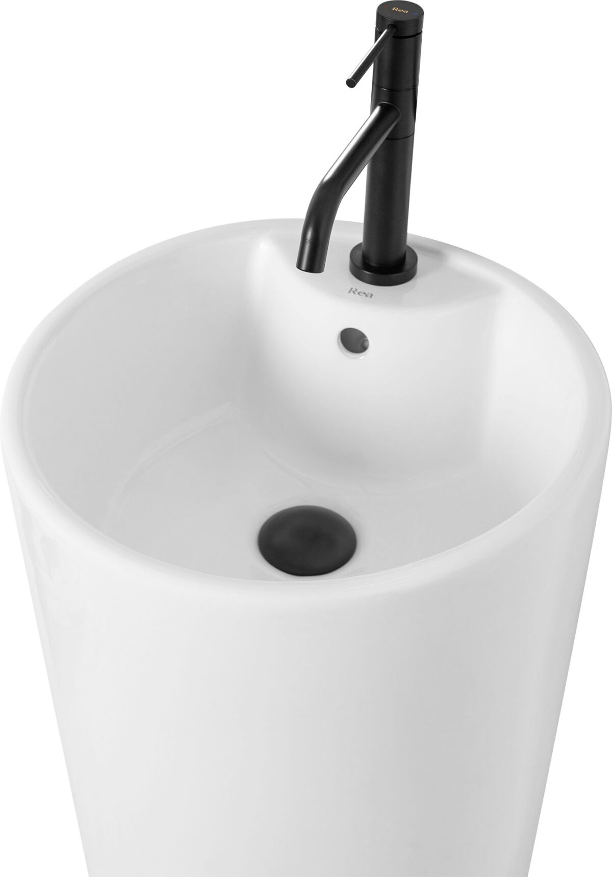 Lavoar freestanding de sine stătător Rea BLANKA Alb - imagine 1