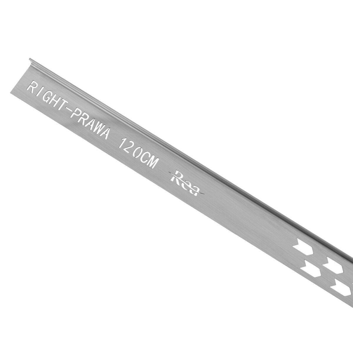 Profil de panta cadita de dus 120cm  Brush nickel - imagine 4