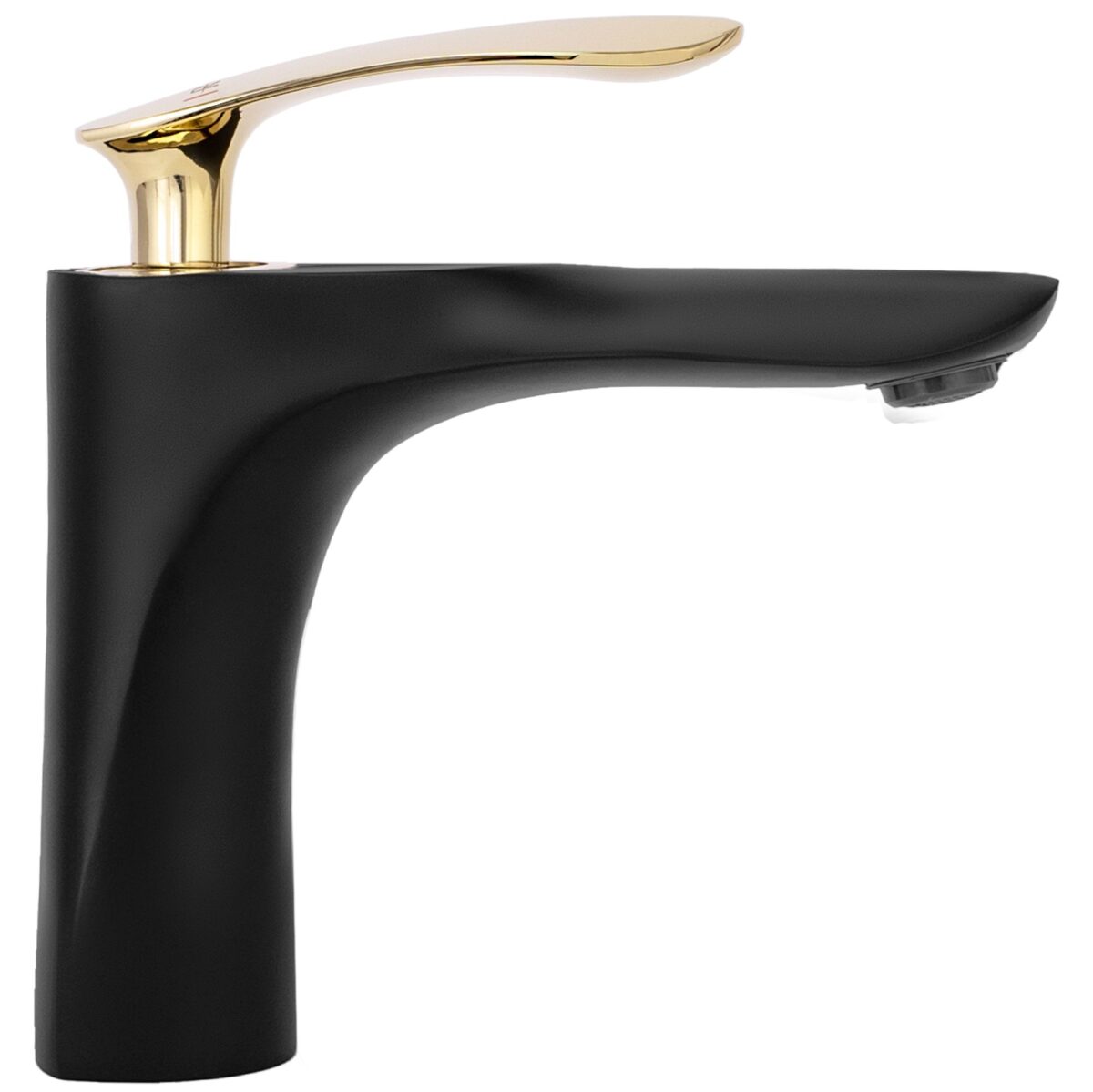Baterie pentru baie Rea Orbit Black Gold low - imagine 2