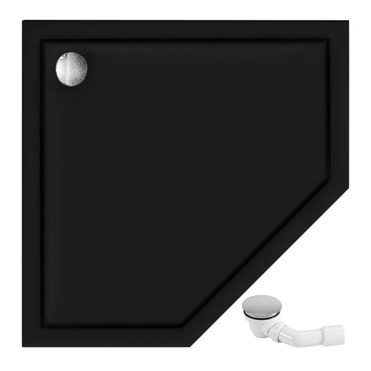Cabina de dus DIAMOND 90x90 cm BRUSH GOLD - imagine 7