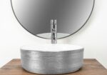 Lavoar pe blat Rea Sami Brush Silver - imagine 2