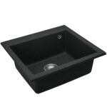 Chiuveta bucatarie Granit  West XL black METALLIC