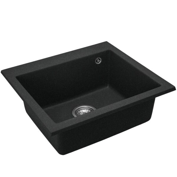 Chiuveta bucatarie Granit  West XL black METALLIC