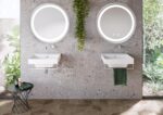 Oglindă LED 80cm MMJ BRUSH SILVER - imagine 7