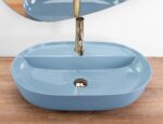 Lavoar de blat REA Aura 61 L.Blue Shiny - imagine 2