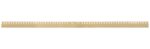 Bandă frontală pentru cădiță de duș 130cm Brush Gold - imagine 5