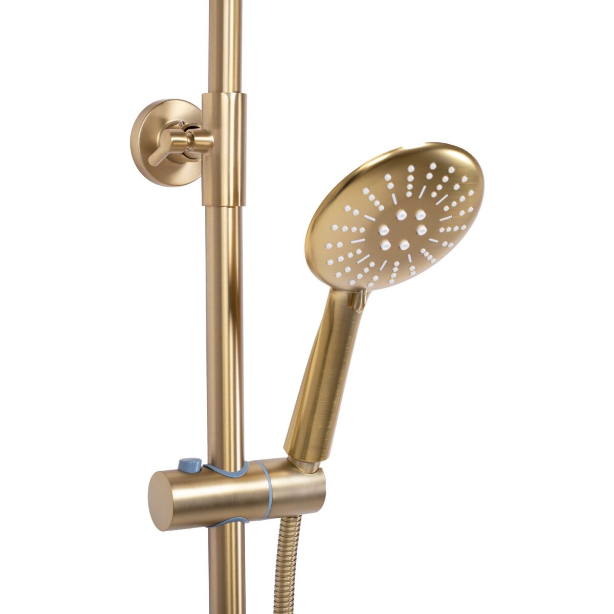 Coloana de dus cu termostat REA Lungo Gold Brush - imagine 6