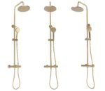 Set dus cu termostat Rea PAROT BRUSHED GOLD - imagine 2