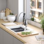 Chiuveta din granit KURT 110 WORKSTATION White - imagine 7