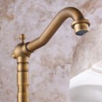 Baterie pentru baie / de bucătărie Rea Rustico antique gold - imagine 3