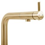 Baterie de bucătărie REA COLE Brush Gold - imagine 2